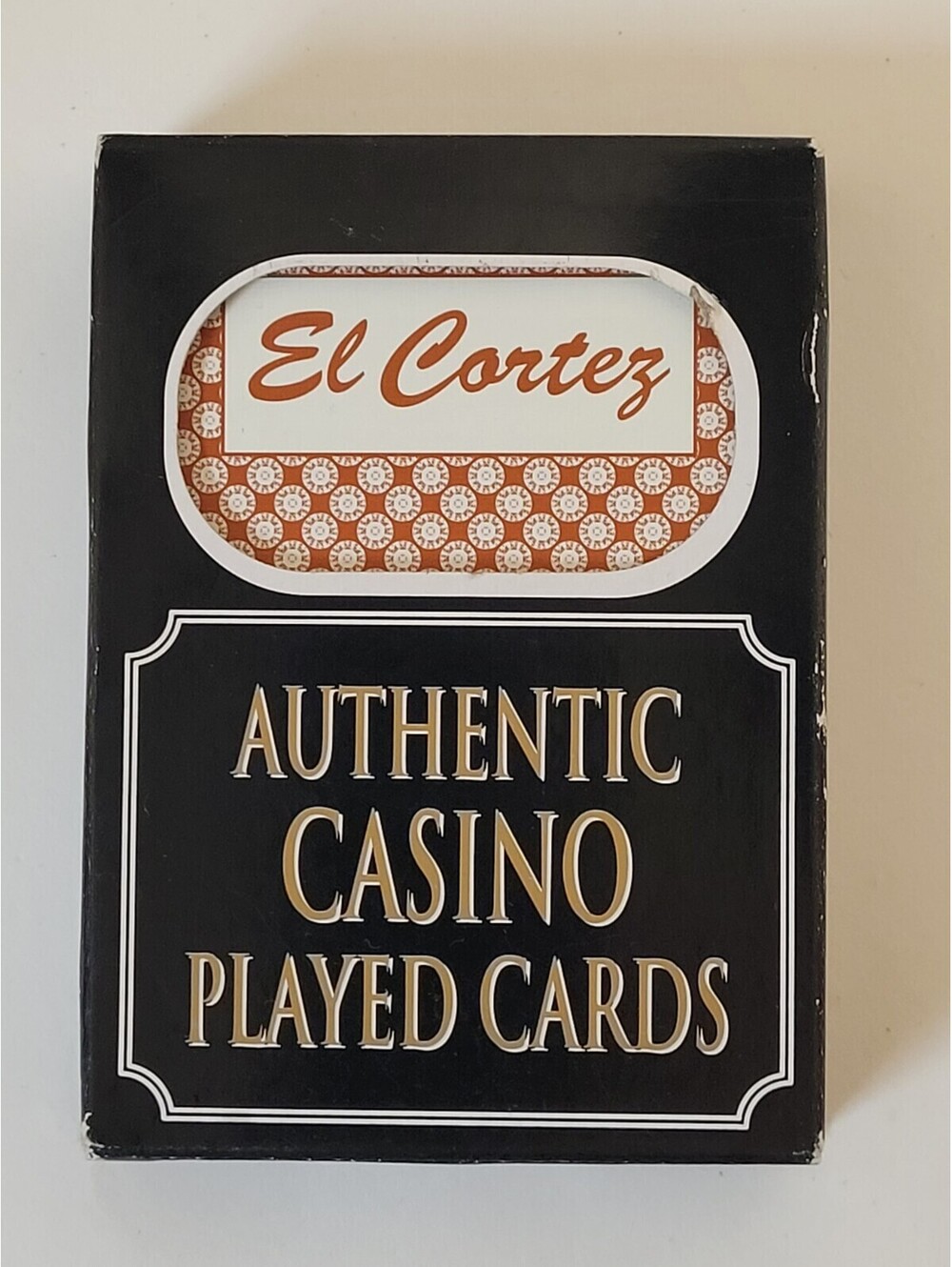 El Cortez Las Vegas Casino Authentic Poker Playing Cards New/Sealed